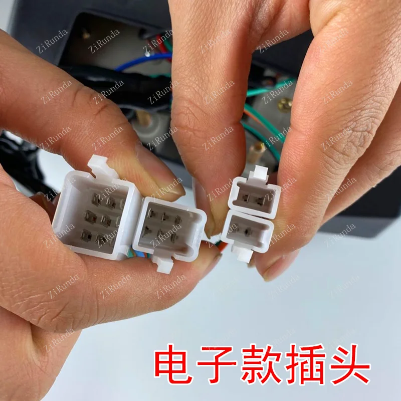 ~ Приборная панель мотоцикла цифровой дисплей электронный и механический прибор