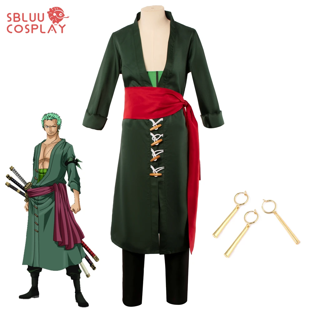 

SBluuCosplay Anime Roronoa Zoro Cosplay Costume Clothes Full Set Custom Made