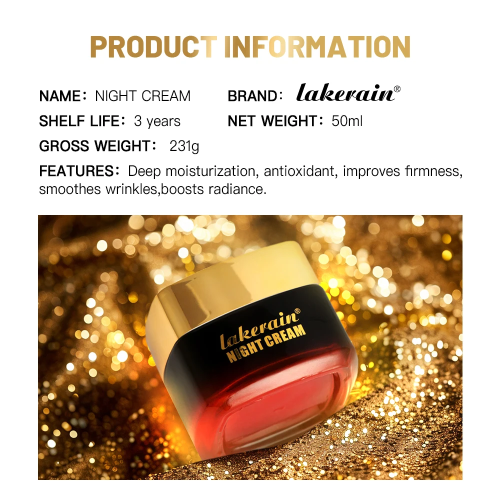 Полуночный крем Уход за лицом и шеей Укрепляющий против морщин Стойкий