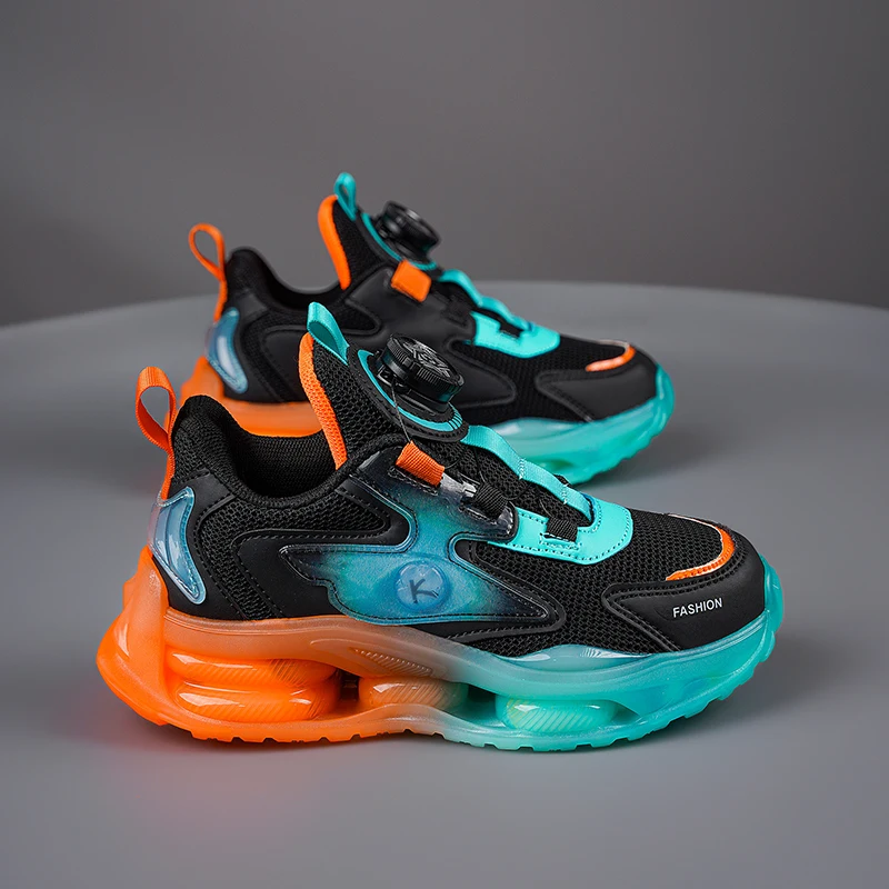 

Kids Running Shoes Mesh Breathable Casual Sneakers For Boys Girls Lightweight Sport Shoes Antiskid Outdoor New Arrival