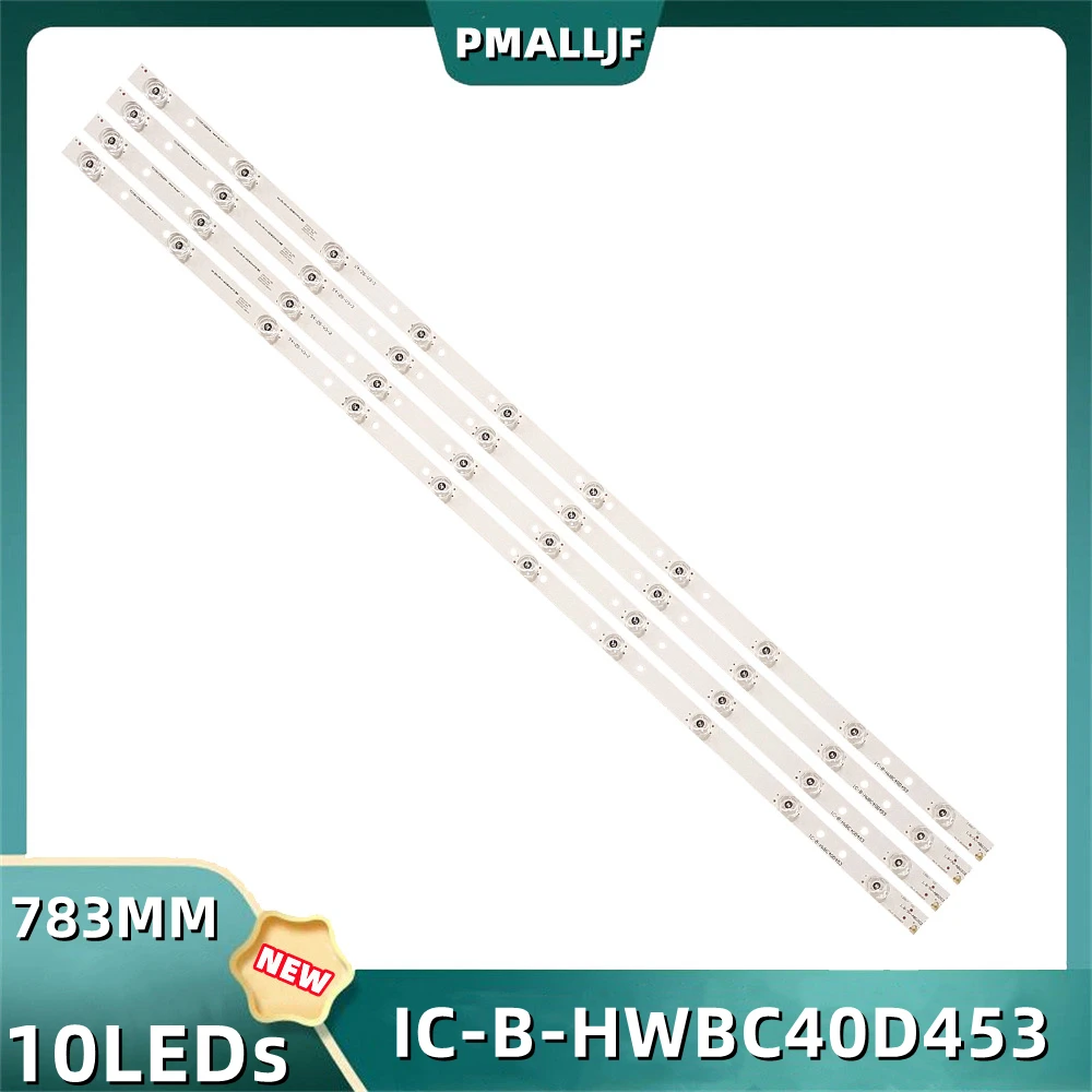 20Pcs/Set LED Backlight Strip V400H1J 40F21B-FHD 40F22B-FHD IC-B-HWBC40D453 S4-Z5-V3-2 40/233F 40/233I 40/233FDVD