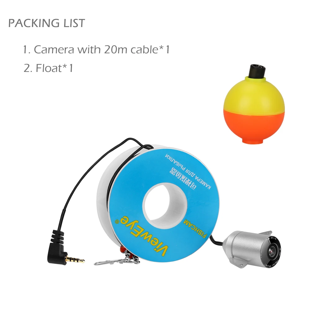 Подводная рыболовная камера ViewEye с одной камерой рыбопоисковый прибор 6