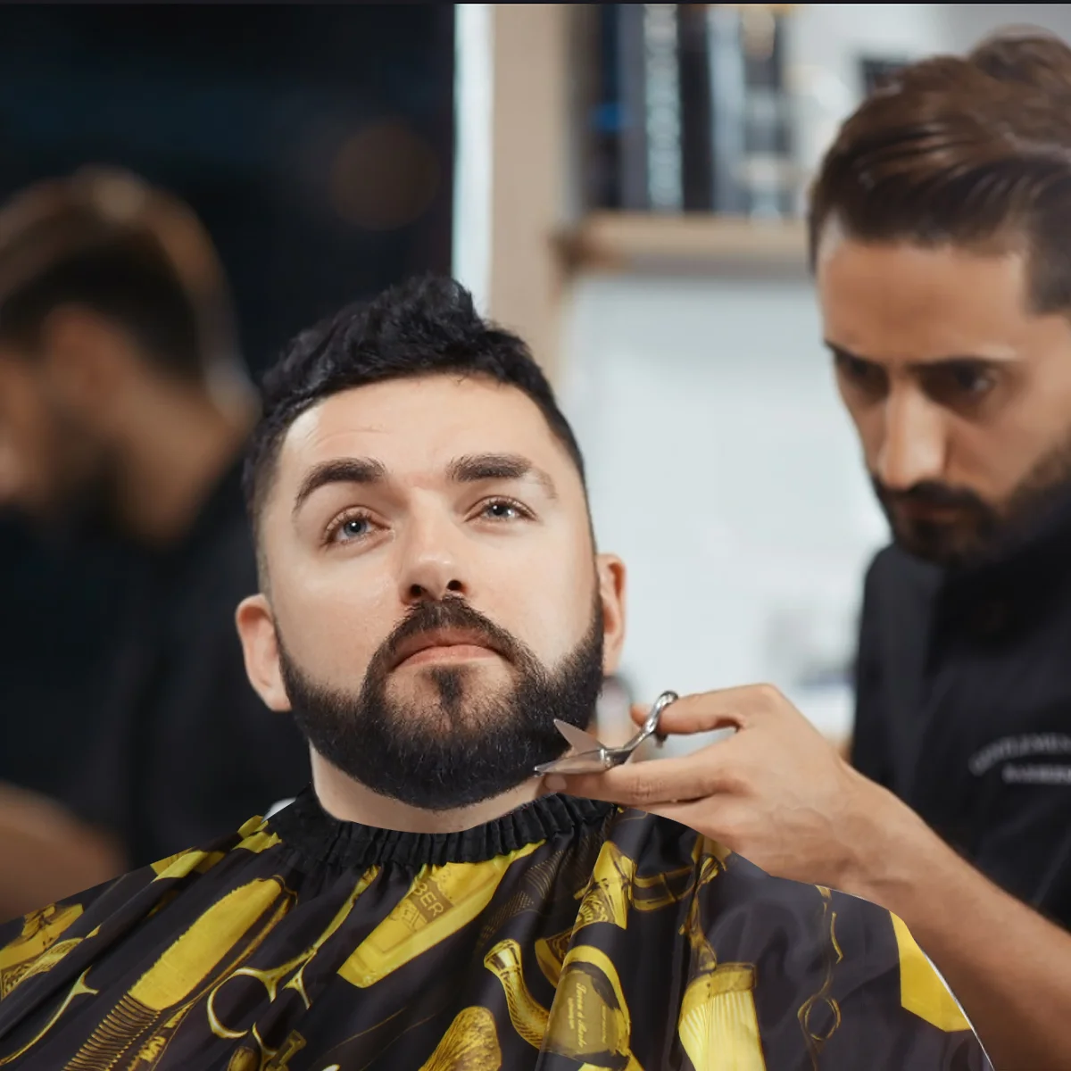 

Инструмент для стрижки, искусственная ткань для волос для взрослых, Парикмахерская шаль