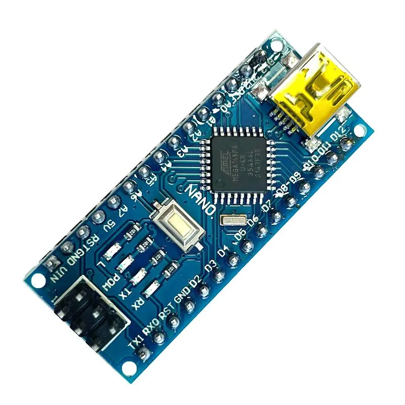 Nano Micro USB с Загрузчиком v3.0 ATMEGA168P совместимый контроллер V3 Red для Arduino CH340 драйвер 16