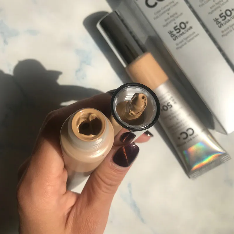 Косметика для лица 32 мл CC + крем SPF50 полное покрытие средсветильник основа Жидкая