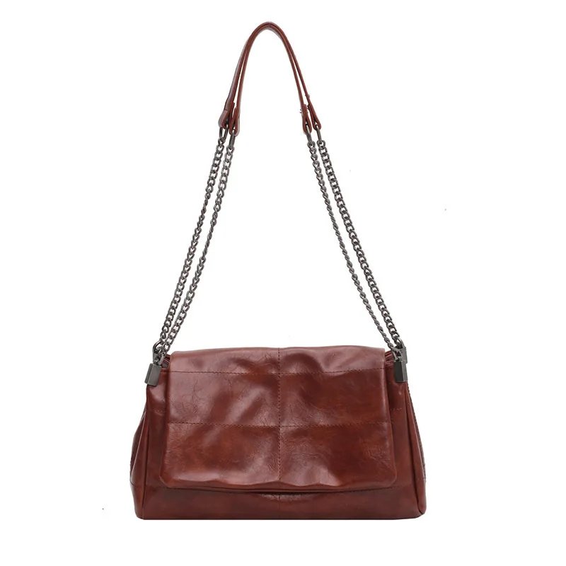 

High Quality Women Pu Leather Shoulder Bag Fashion Designer Ladies Messenger Bags New Luxury Female Large Capacity Crossbody Bag