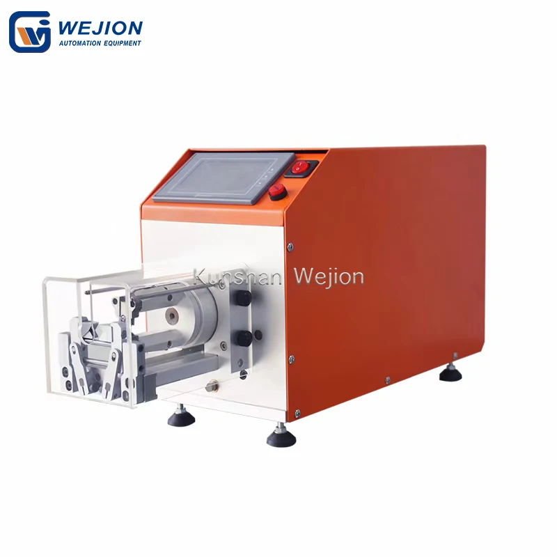 Машина для зачистки медных проводов 2610. Роторная полуавтоматическая машина