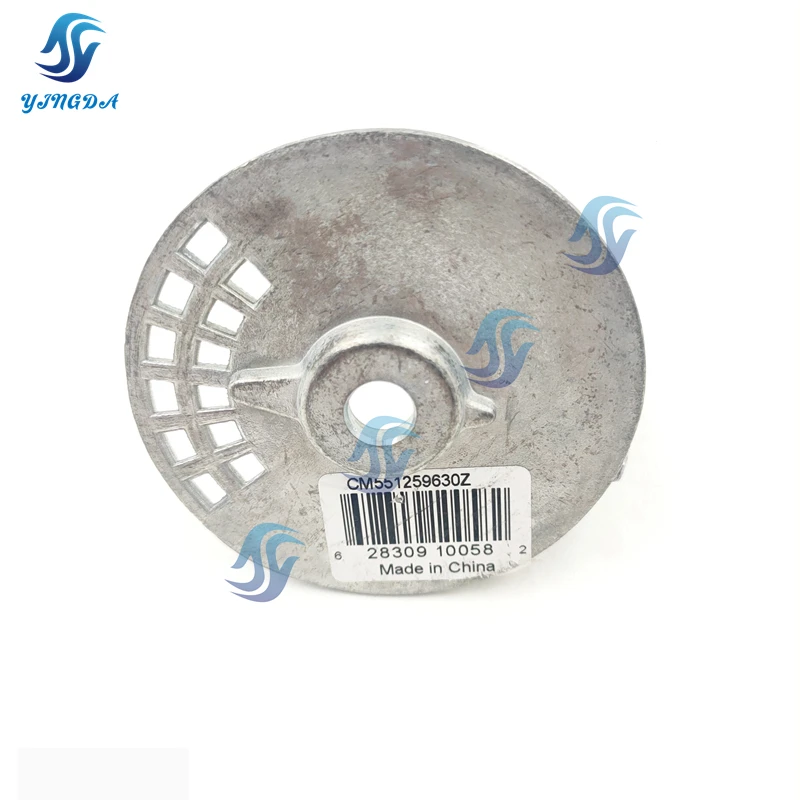 55125-96310 оцинкованная отделка Tab ребристый анод для Suzuki 4-тактный подвесной 20 в 25 А 30