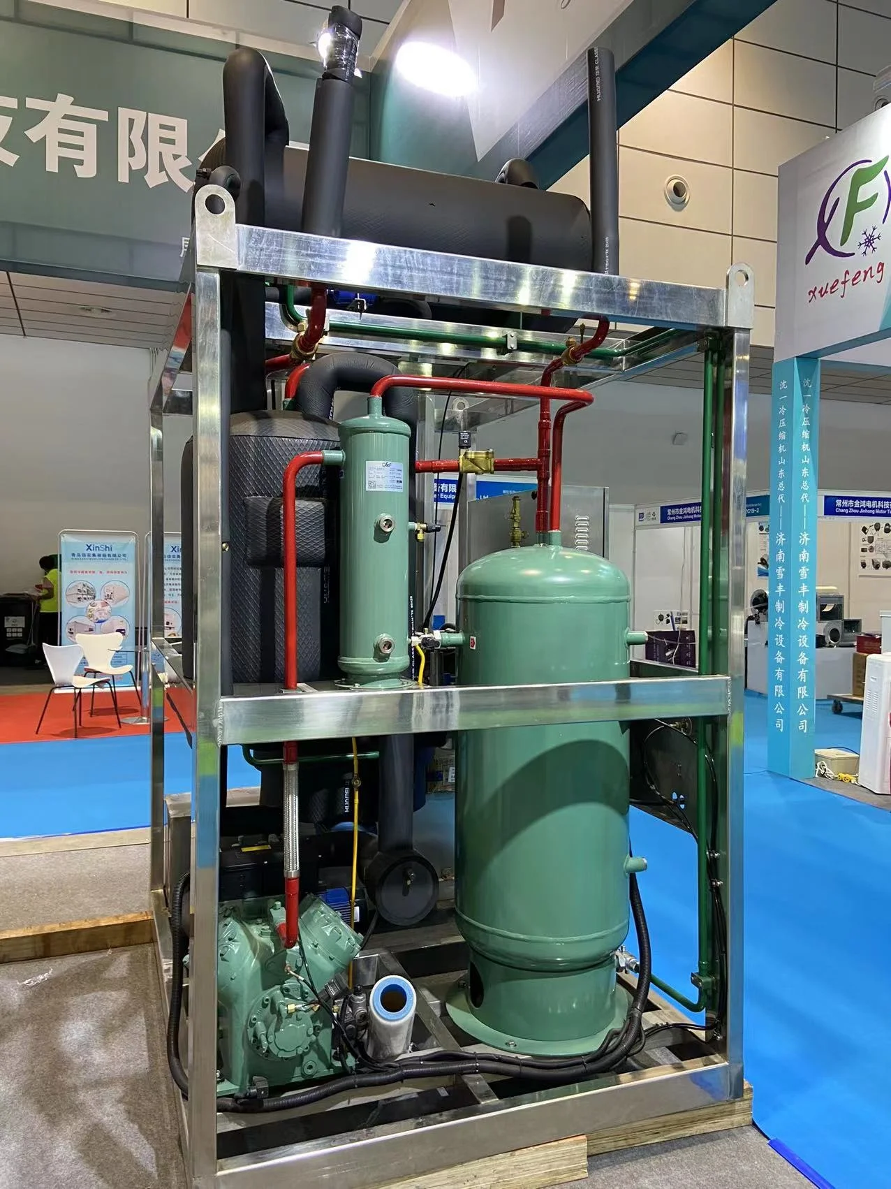 Трубчатый льдогенератор 1 тонна 3 тонны 5 10 20 50 самая низкая цена 5-трубчатый 2