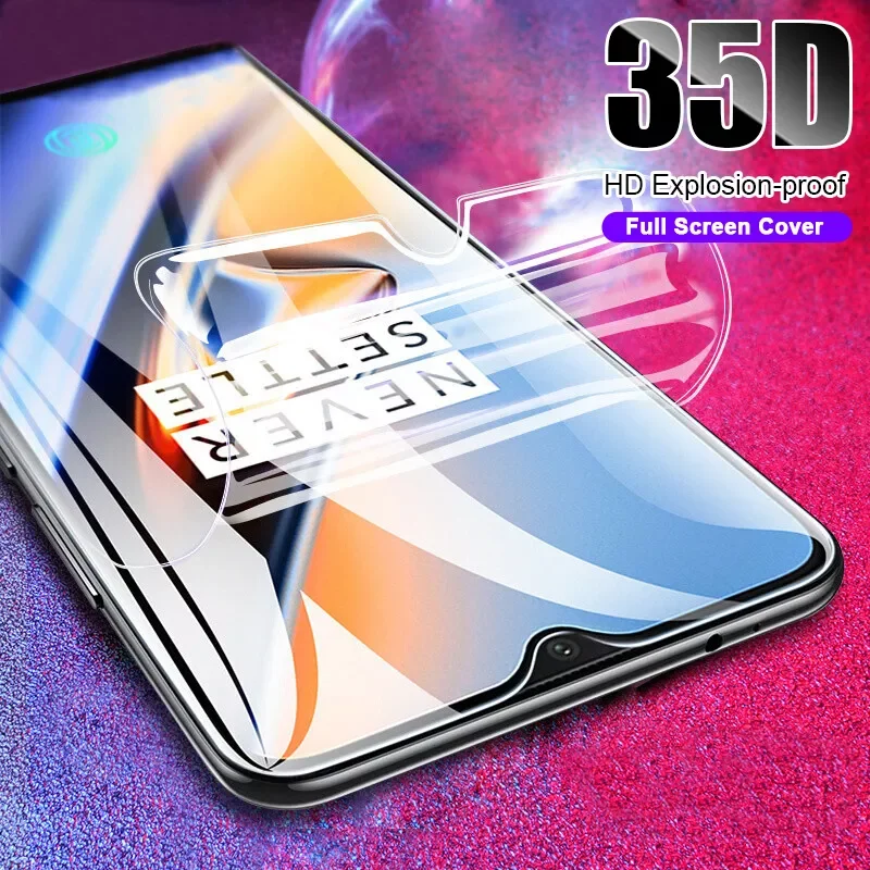 

Hydrogel Film For Oneplus 7 7T 6T 5T 6 5 3T 3 1+7 1+6 Screen Protector One Plus 7 Oneplus7 6 T 7T 8T 8 Pro 9 Pro Film Not Glass