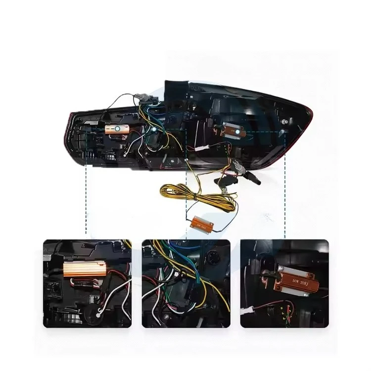 Автомобильные задние светодиодные фонари (прозрачные) для BMW F30, X3 F25, F82, F36, F33, F32, F31, F22, F20 GTS (art.: 3920d93efd797) - 3920d93efd797