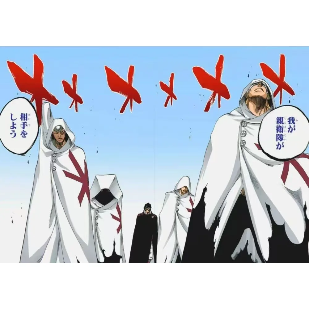 Фото Костюм для косплея Ritter Uniform Bleach TYBW - Накидка-плащ Квинси, унисекс №1