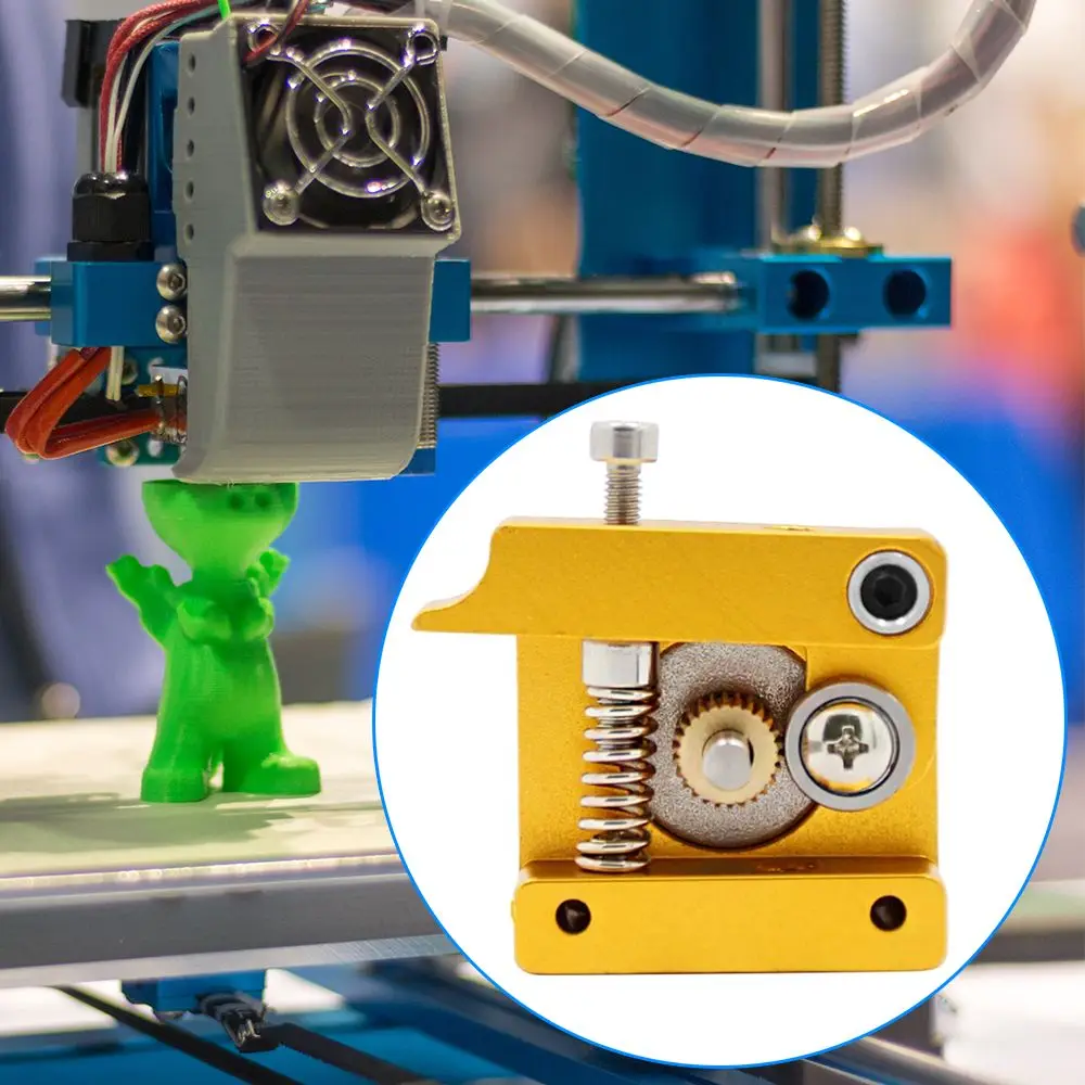 

Запасные части для 3D-принтера, профессиональный монтажный блок экструдера из алюминиевого сплава в сборе, кронштейн экструдера MK8
