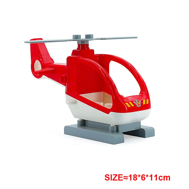 Крупные строительные блоки модель автомобиля Детские аксессуары для городского