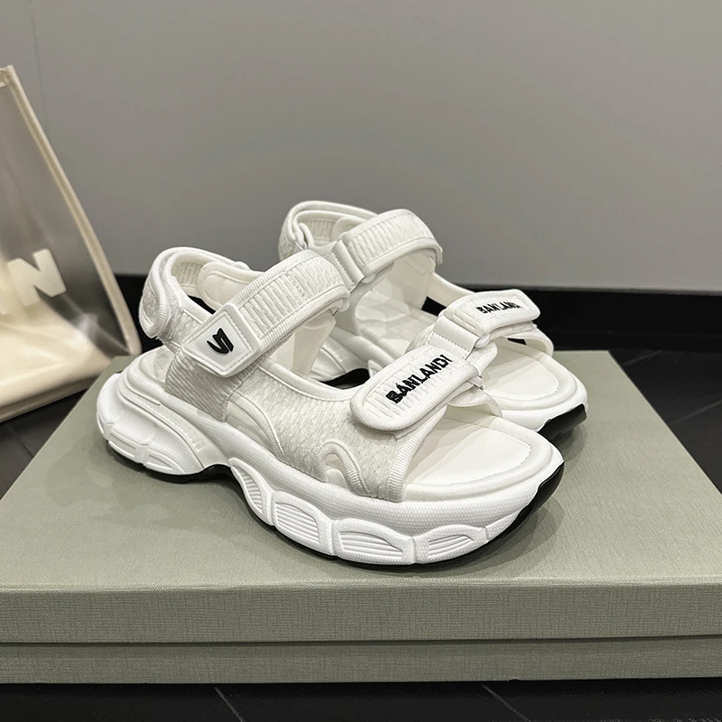 Elegant Party Sandals Girls Wedges Luxury Designer Shoes for Women 2023 Pumps Chunky Platform Gladiator Sandals Summer Footwear