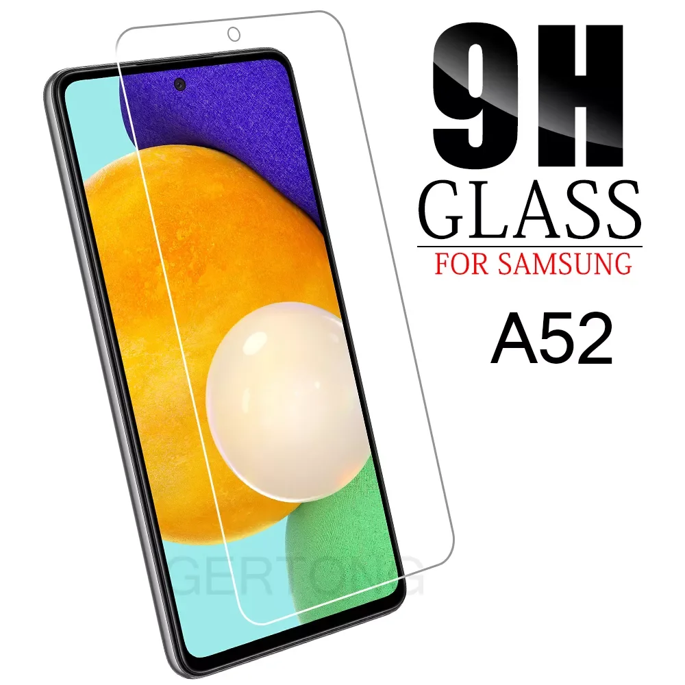 

Закаленное стекло 9H для SAMSUNG Galaxy A52 5G 4G A5260 6,5 "8 ГБ 128/256 ГБ, стандартное Защитное стекло для экрана galaxy a52s