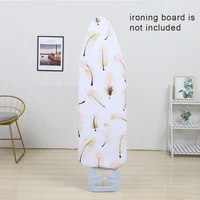 digital printing ironing board cover feather cactus flower pattern iron board cover drawstring closing ironing boards protector