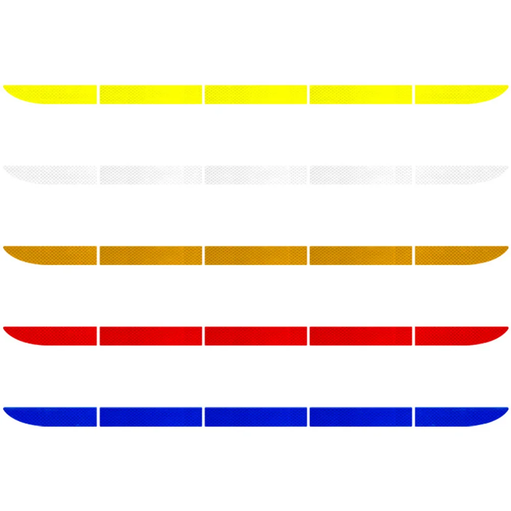 

5 комплектов автомобильных наклеек, водонепроницаемые наклейки, автомобильные виниловые наклейки, Водонепроницаемые Светоотражающие наклейки, велосипедные наклейки