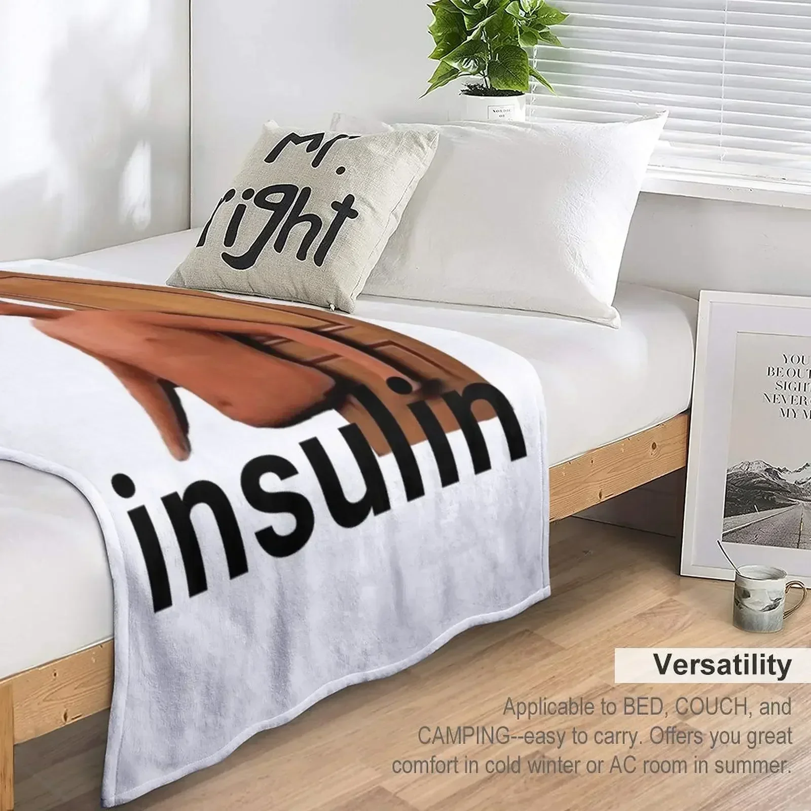 gibby requires insulin Плед Большой диван-кровать Декоративные пледы