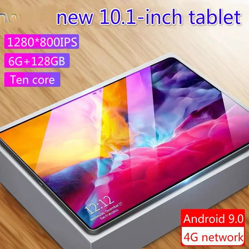 

Планшет 2 в 1 на Android 2022, экран 10,1 дюйма, 6 ГБ + 128 ГБ