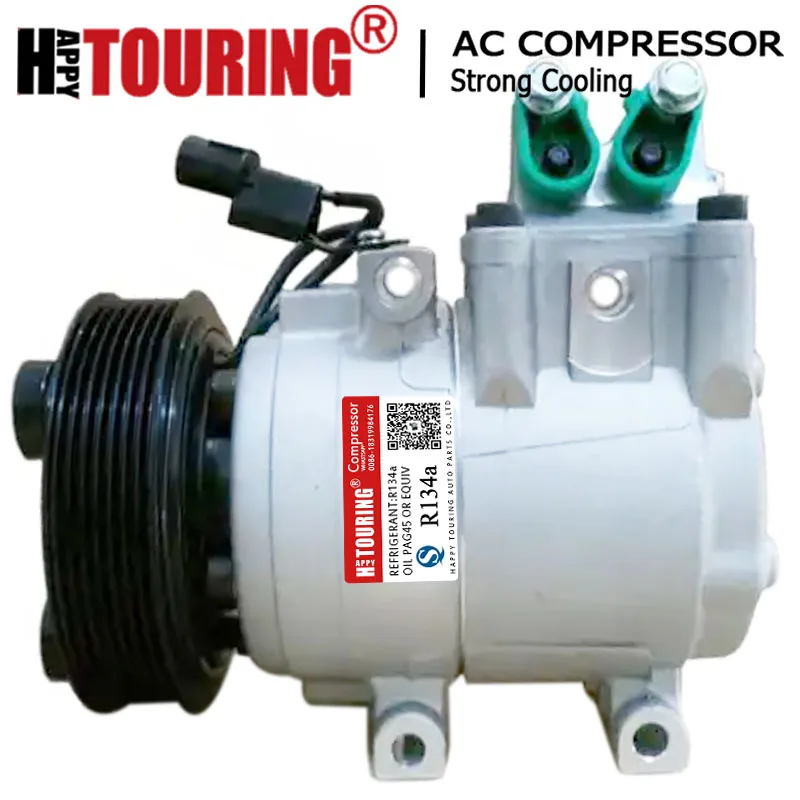 

Компрессор кондиционера переменного тока для KIA Bongo 3 Porter K2500 977014F400 977014E800 97701-4F400 97701-4E800 BCBNA05XP