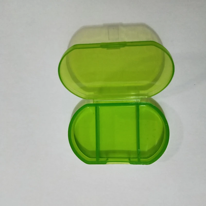 1PCS Portable 2/3 Grids Mini Pill Box Pills Medicine Drugs Case Secret Stash Container Tool | Cases &amp Splitters