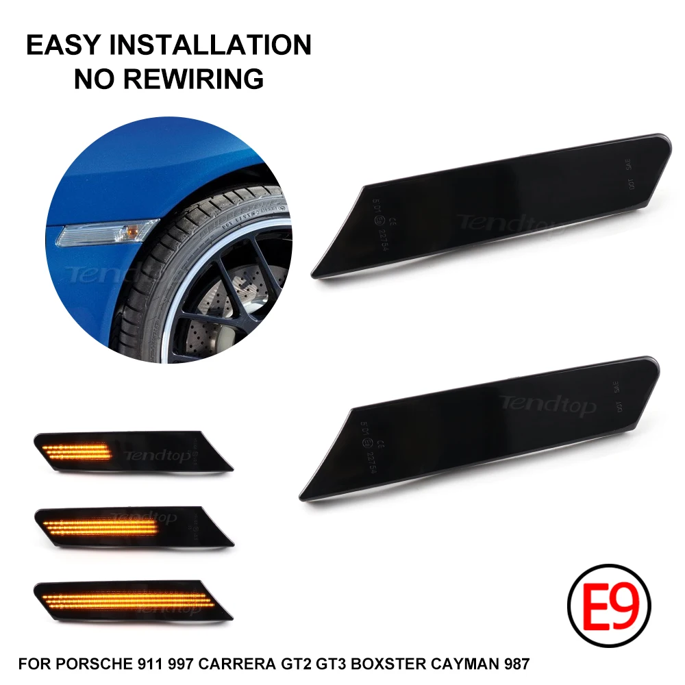 

Фонарь указателя поворота для Porsche 997 911 GT2 GT3 Boxster Cayman 987 2005-2013