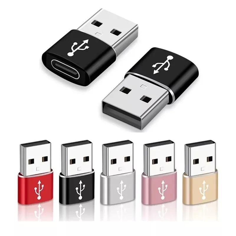 

USB OTG Male To Type C Female Adapter Converter Type-C Cable Adaptor Connector for Tablet Mobile Phone Hard Disk Data Charger