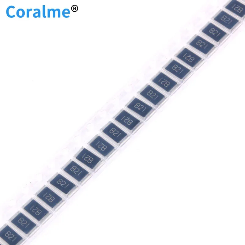 

50 шт. SMD чип резистор 2512 1 Вт 820R 820 Ом 821 5% комплект сопротивления