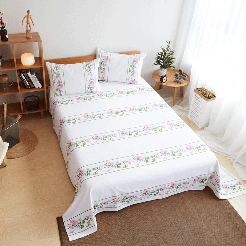 

3 шт., набор простыней из хлопка, 19 цветов