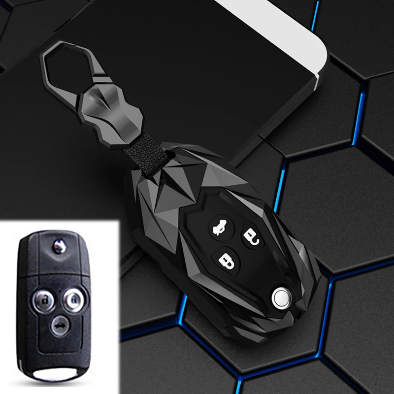 

2 3 кнопки, чехол для автомобильного ключа из цинкового сплава, чехол для Acura TL TSX ZDX RSX CRZ для Honda Civic Fit Accord CRV HRV Jazz Odyssey