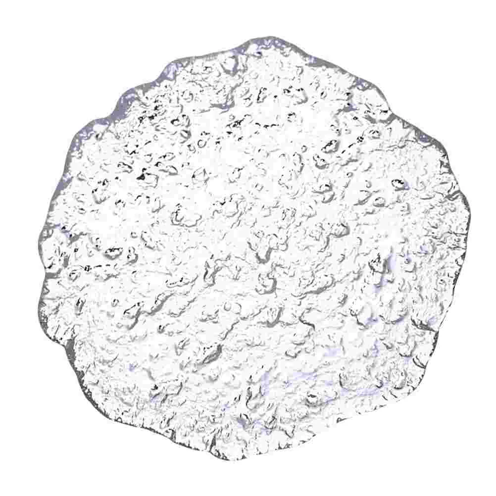 

Glass Dish Snack Container Glass Plate Fruit Tray Salad Serving Dish Ceramic Butter Dish Glass Tableware Child Glass Food Dish