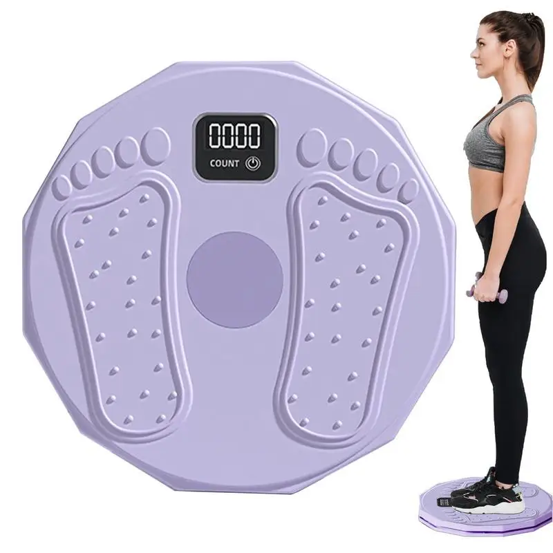 

Twist Workout Board Core Twist Board With 8 Magnets Reflexology Smart Counting Load 882 Lbs Quiet Workout Supplies For Abdominal