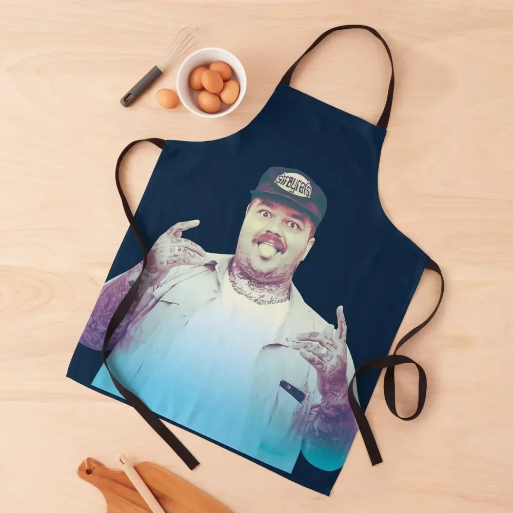 Matty Matheson Chef Canada Face Fun Фартук Кухни Мужчины Женщины для дома полезные детали