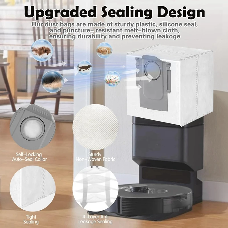 Для Roborock Q5 Max+/Q5 Duoroller+ робот-пылесос основная боковая щетка фильтр Hepa мешки для