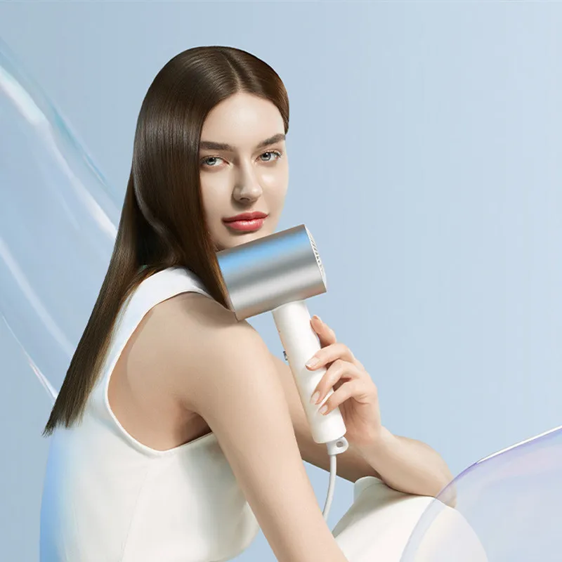 

Xiaomi H500 White With Diffuser Portable MIJIA Mi Water ion Hair Dryer Xiomi Home Hairdryer Professinal Care Quick Dry Hair 2021