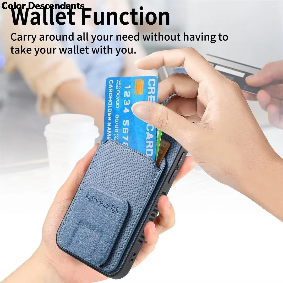 Чехол-браслет из углеродного волокна для Xiaomi 13 Pro Redmi K50 Ultra POCO F5 Note 5G складной