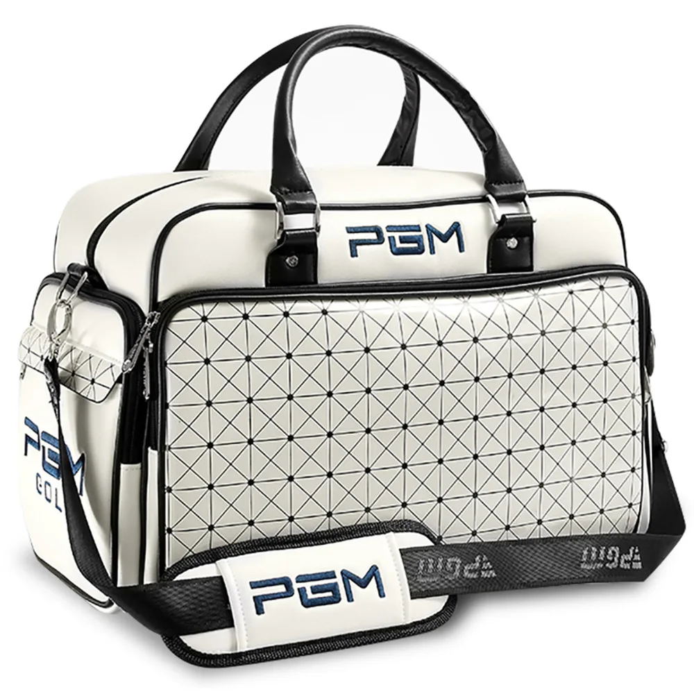 

Golf Clothes Bag Fashion Clothes Bag Waterproof PU Golf Bag Large Capacity Independent Shoe Bag
