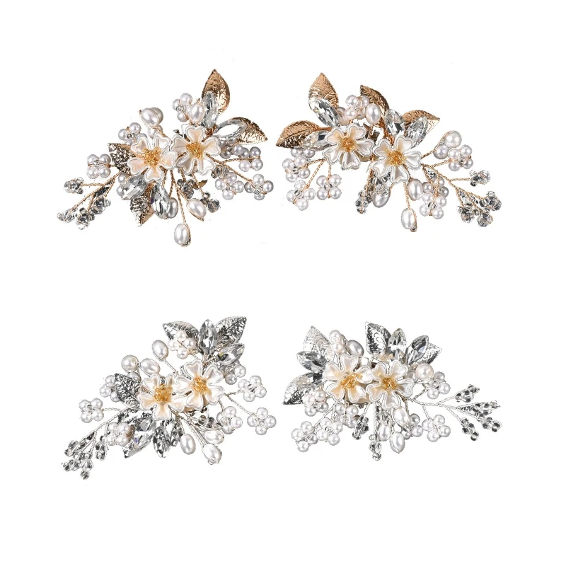

Crystal Shoe Clip Women Bride Wedding Party Jewelry Charm Buckle Shoe Decoration