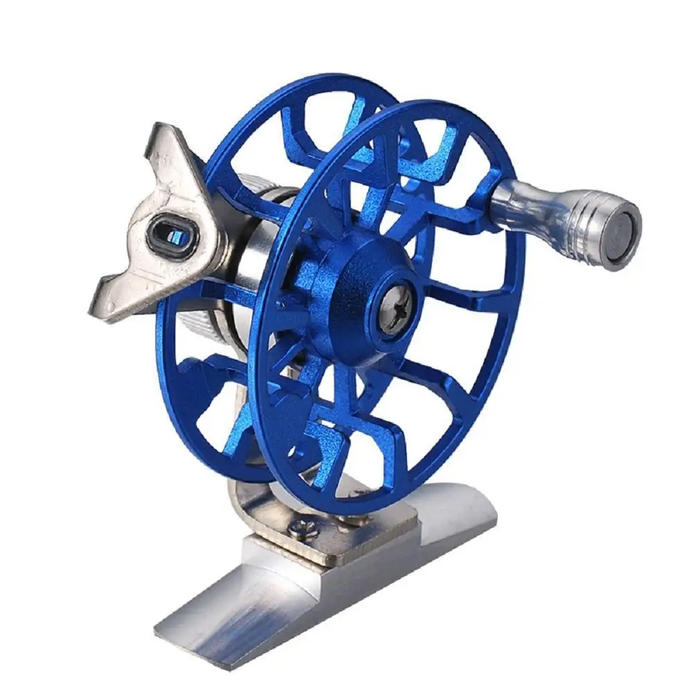 

New Metal Fishing Reel Raft Reel Gear Super Light Raft Fly Ice Sea Fishing Reels Portable Outdoor Fishing Tackle Accessories