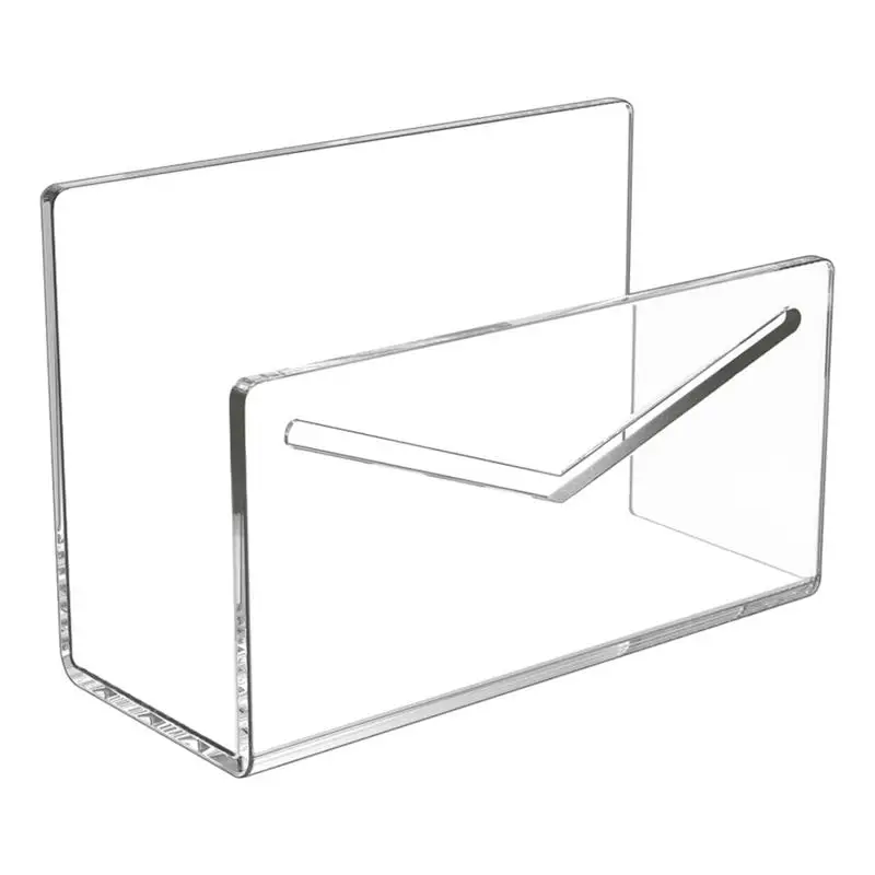 

Acrylic Mail Holder Acrylic Clear Acrylic Mail Holder Mail Organizer Countertop File Sorter Office Document Sorter Mails Storage