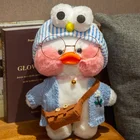Милая модная плюшевая утка, 30 см, мягкая мультяшная игрушка-Зверюшка, подарок для детей на день рождения
