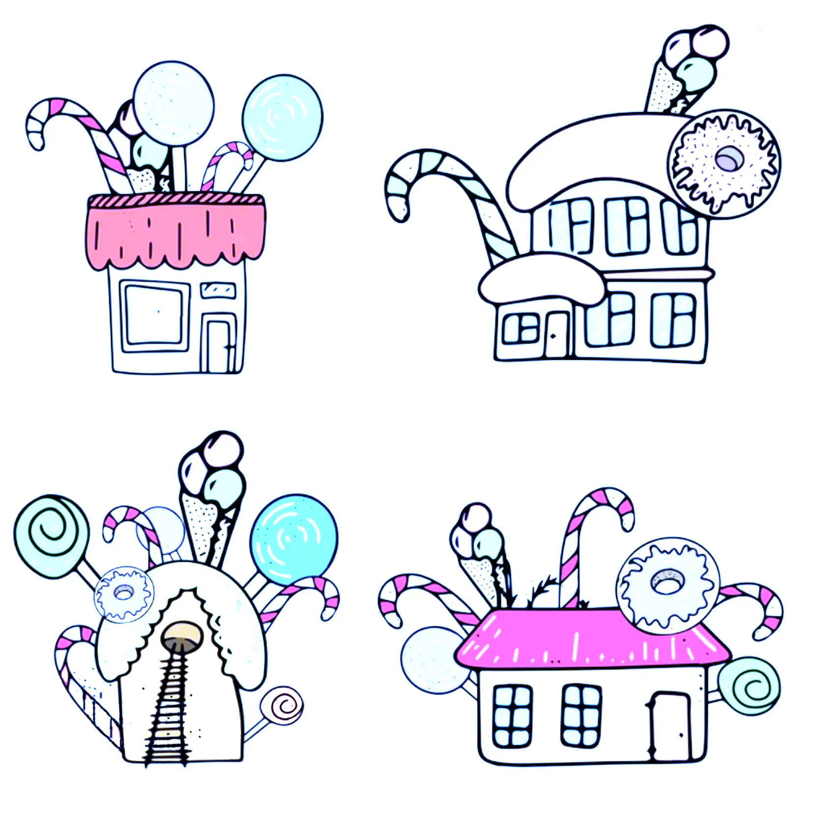 

Aartoon Little House Clear Stamps Scrapbooking Crafts Decorate Photo Album Embossing Cards Making Clear Stamps New