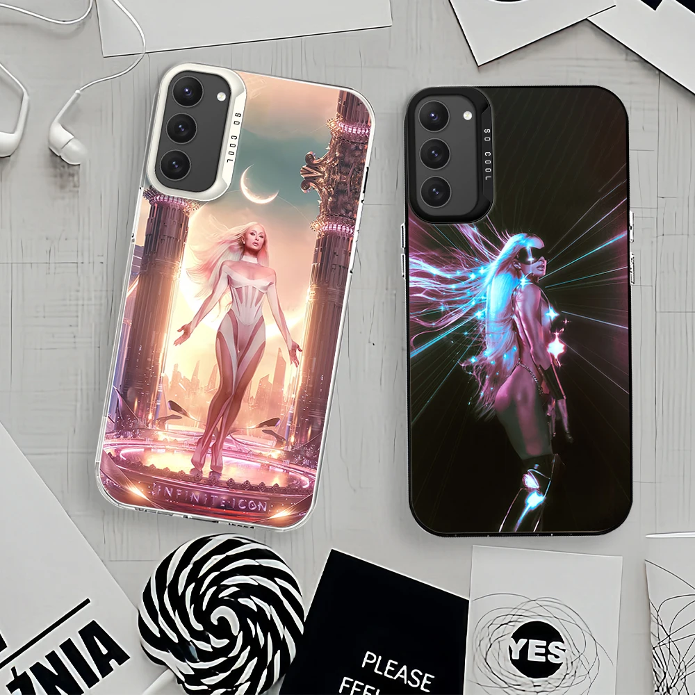Певец Париж Хилтон Infinite Icon для Samsung Galaxy A52 A324G S23 S22 S24 Ультрабелый противоударный