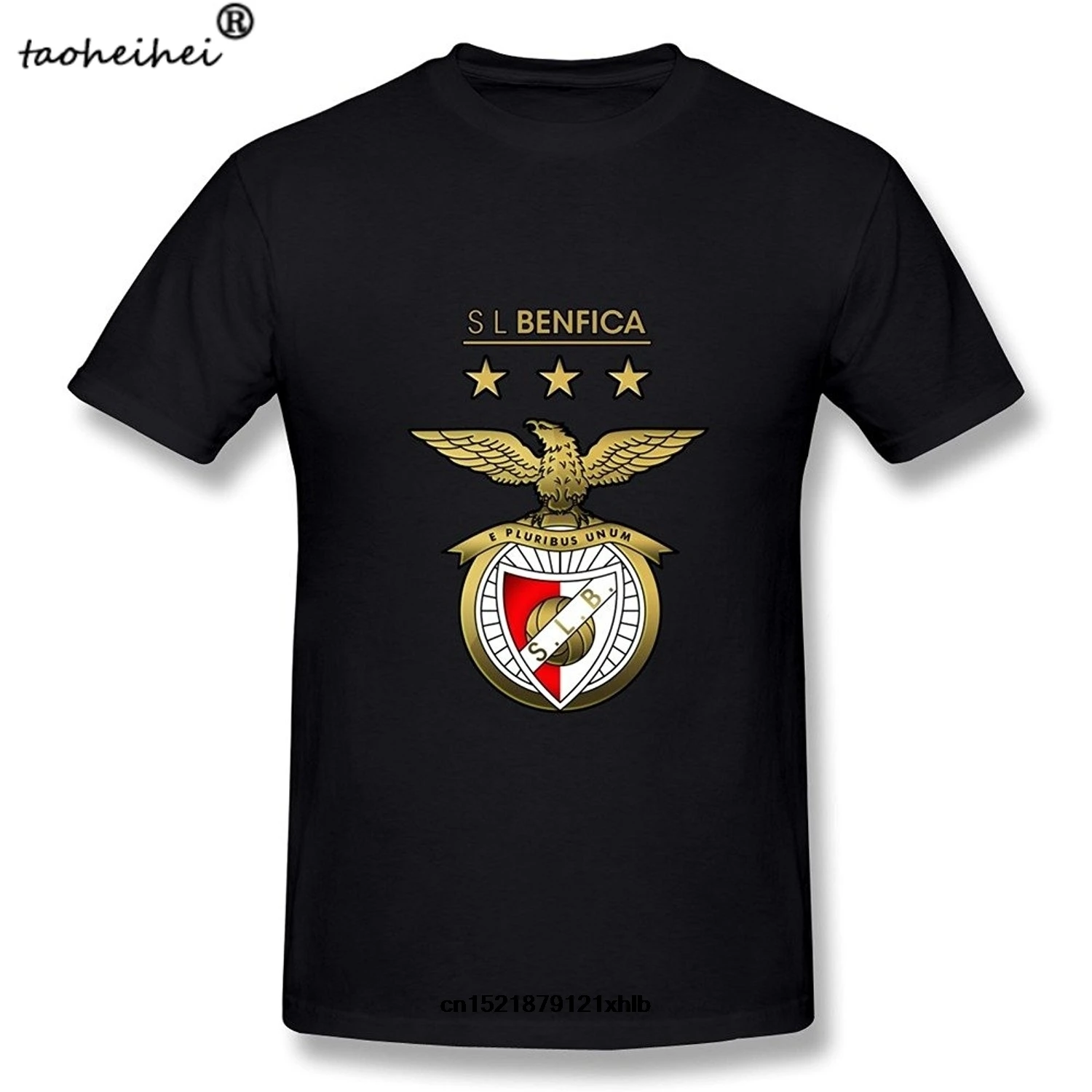 Мужская футболка модные футболки-S.l. Забавная женская Benfica с графическим принтом |