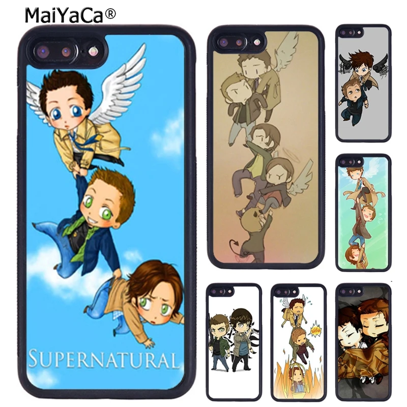 MaiYaCa сверхнатуральный чехол для телефона Кастиэль Дин Сэм из мультфильма iPhone 16 15