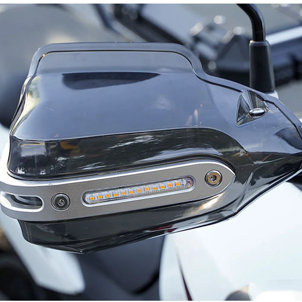 

LED Motorcycle Handguards Hand Guard For Honda Nc700X Crf 450 X Adv 750 Pcx 2019 Xr 400 Cb1300 Cub Transalp 650 Goldwing 1800