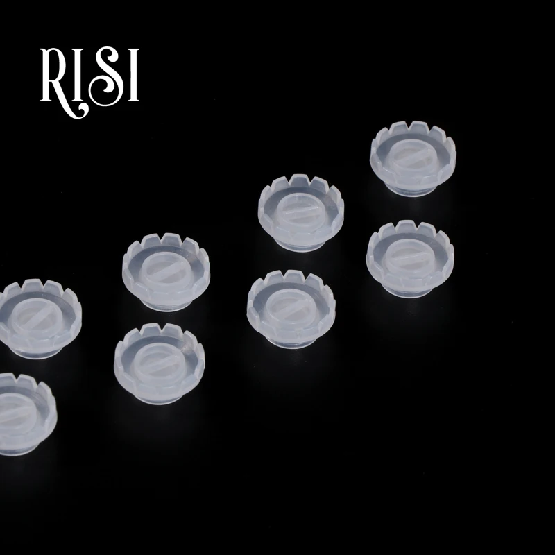 

RISI Eyelashes Glue Holder Plastic Stand Disposable Eyelashes Blossom Cup Quick Flowering For Eyelashes Extension Makeup Tools