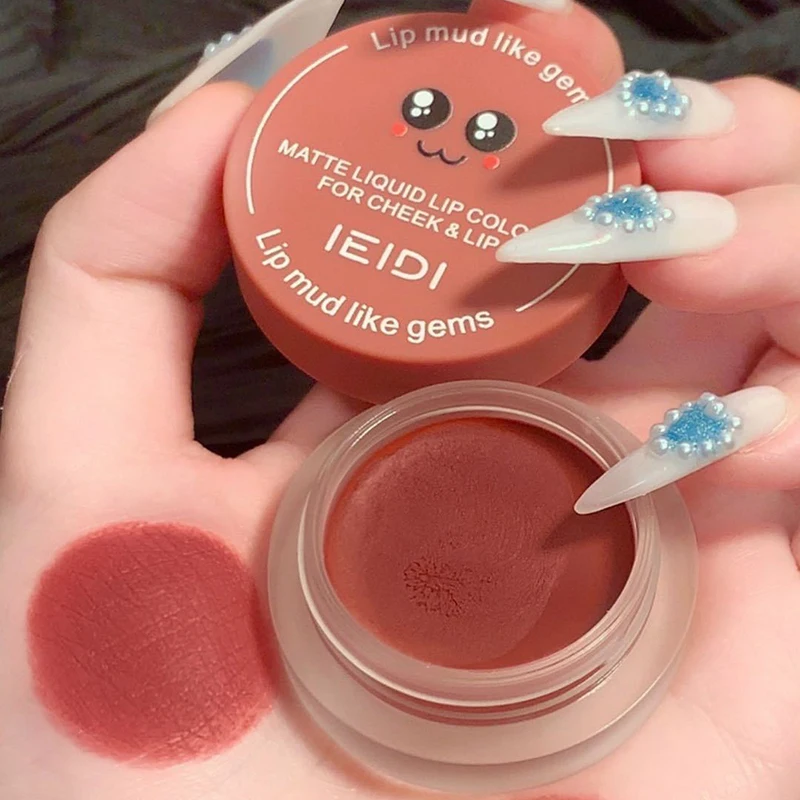 

Canned Lip Mud Balm Glaze Crystal Moisturizing Lipstick Velvet Matt Mousse Solid Lip Gloss Tint Lasting Makeup Korean Cosmetics