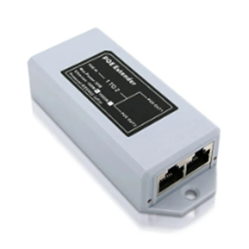 1 в 2 гигабитный Стандартный Сетевой удлинитель POE 1000M ретранслятор Rj45
